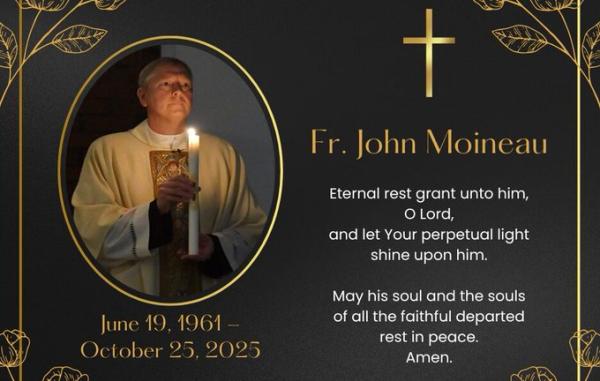 Irwin Community Mourns the Passing of Beloved Priest, Father John Moineau