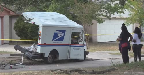 Texas Postal Worker Killed After Driver Fleeing Crash Collides With USPS Truck