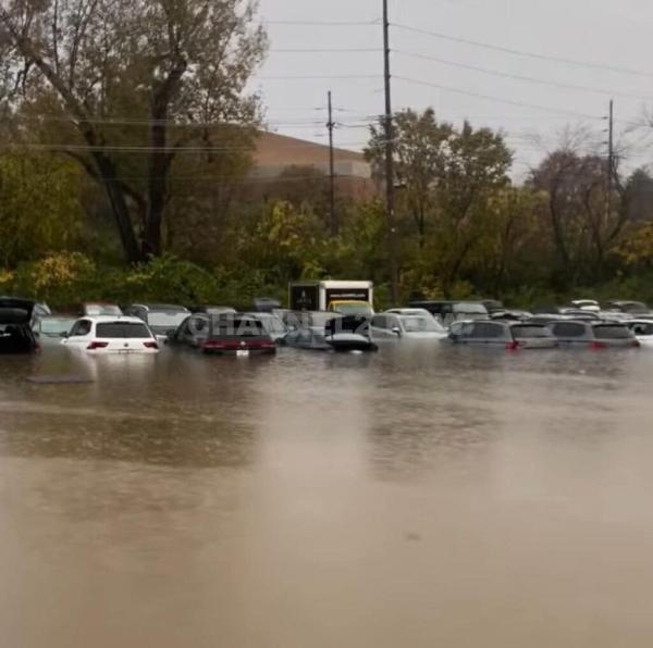 St. Louis, Missouri, Is Experiencing Significant Flooding Issues, Particularly in Areas Along The I-70 Corridor And I-64 Corridor
