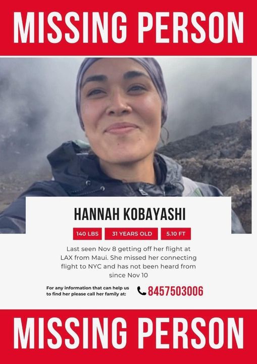 Hannah Kobayashi Missing; Is Hannah Kobayashi Found Yet? Victim Missing At Los Angeles International Airport LAX