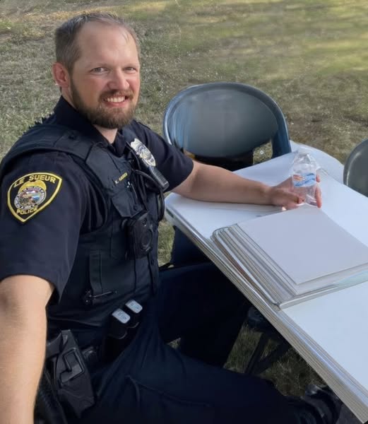 Le Sueur Community Mourns the Sudden Death of Officer Karl Haugen