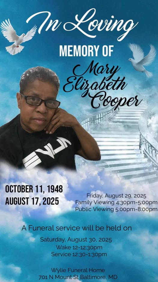 Beloved Mary Cooper Passes Away, Leaving a Legacy of Faith and Love