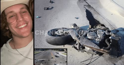 Motorcyclist Killed in Fiery Crash After Collision on Busy Roadway