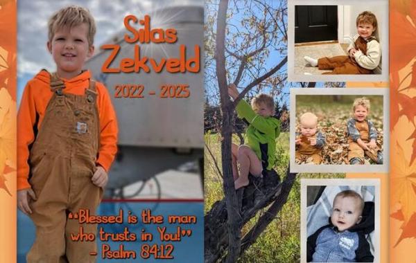 Strathroy Family Mourns the Loss of 3-Year-Old Silas Zekveld Following Farm Accident