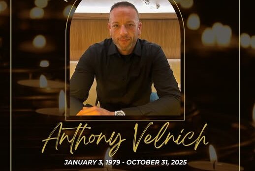 Philadelphia Community Mourns the Sudden Loss of Anthony Velnich