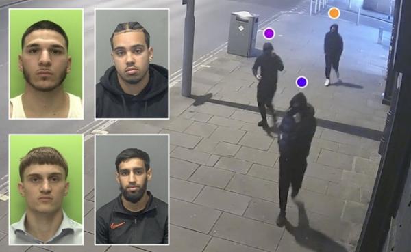 Four Men Jailed After Violent Robbery of Nottingham Student