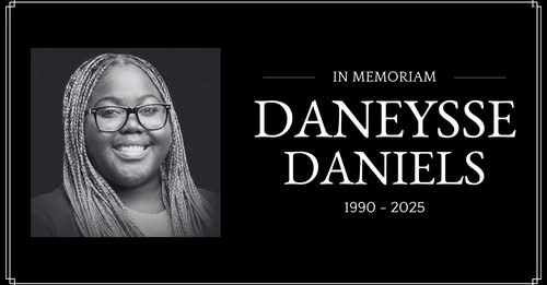 Emmy-Winning Production Manager Denise “Daneysse” Daniels Passes Away at 35