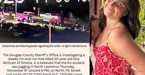 University of Kansas Mourns Loss of Elsa McGrain in Tragic Hit-and-Run Accident