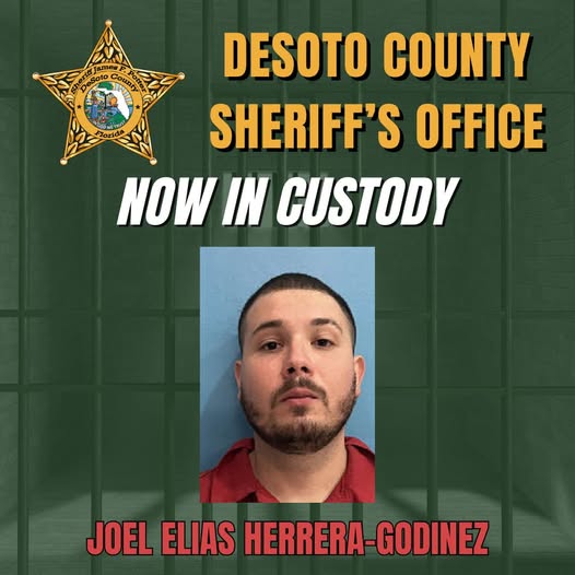 Arcadia Man Arrested Hours After Fatal Shooting in DeSoto County