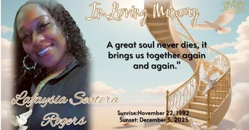 Bennettsville Community Mourns the Sudden Passing of 33-Year-Old Lafaysia Sentera Rogers